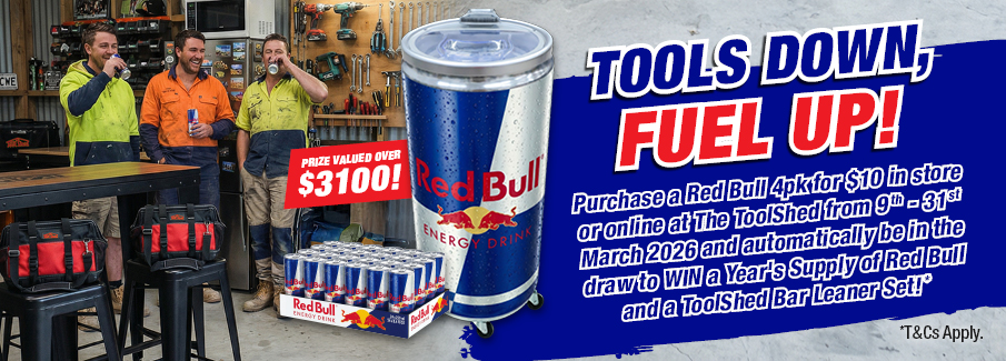 RED BULL Tools Down, Fuel Up Comp Mar 2026